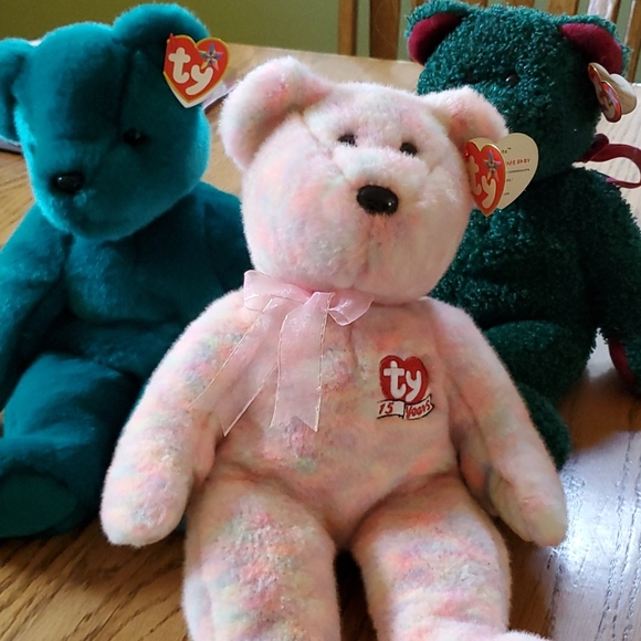Ty Other - 3 Beanie baby teddy bears.